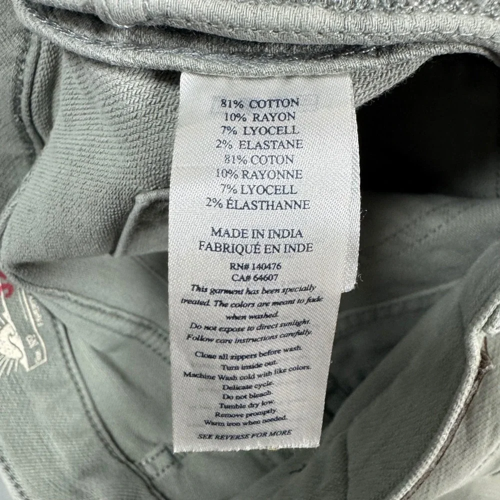 Lot of 2 Faherty Stretch Terry 5-Pocket Pant Mens 32 (31x31) Slim Straight - Picture 8 of 16